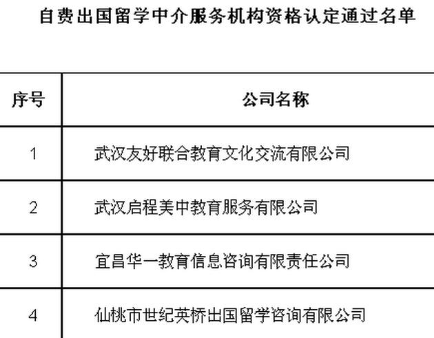準備好留學咨詢？湖北教育廳推出全國首份正規留學中介推薦名單